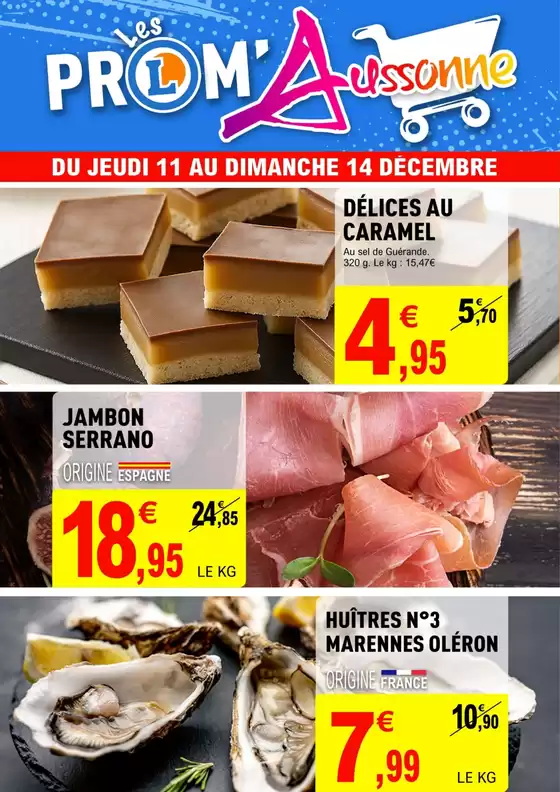 Catalogue E.Leclerc à Bondoufle | PROM AUSSONNE SEM 50 | 2025-12-11T00:00:00.000Z - 2025-12-14T00:00:00.000Z