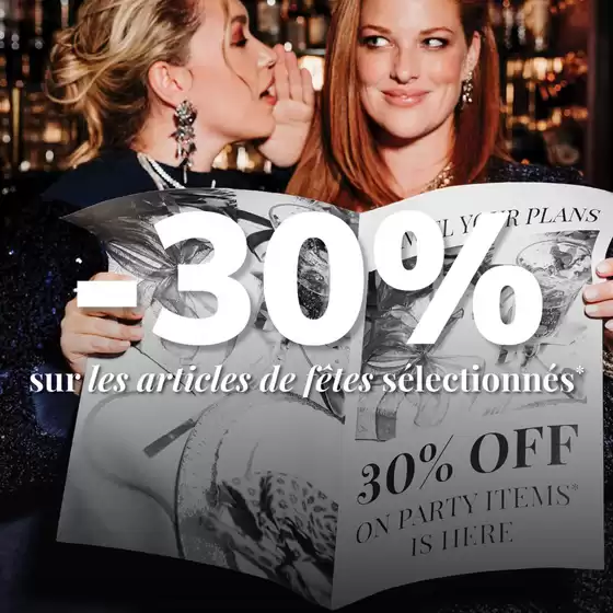 Catalogue MS Mode à Nice | -30% sur les articles de fêtes sélectionnés | 2025-12-11T00:00:00.000Z - 2025-12-31T00:00:00.000Z