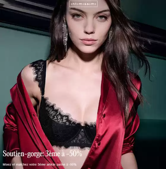 Catalogue Intimissimi à Nice | Soutien-gorge: Le 3ème à -50% | 2025-12-11T00:00:00.000Z - 2026-01-04T00:00:00.000Z