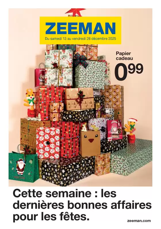 Catalogue Zeeman à Saverne | Cette semaine : les dernières bonnes affaires pour les fêtes. | 2025-12-12T00:00:00.000Z - 2025-12-26T00:00:00.000Z