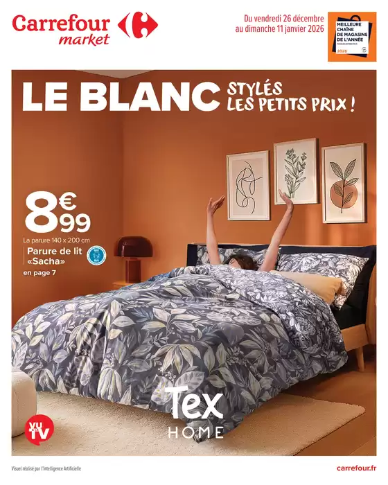 Catalogue Carrefour Drive à Saint-Girons | LE BLANC | 2025-12-26T00:00:00.000Z - 2026-01-11T00:00:00.000Z