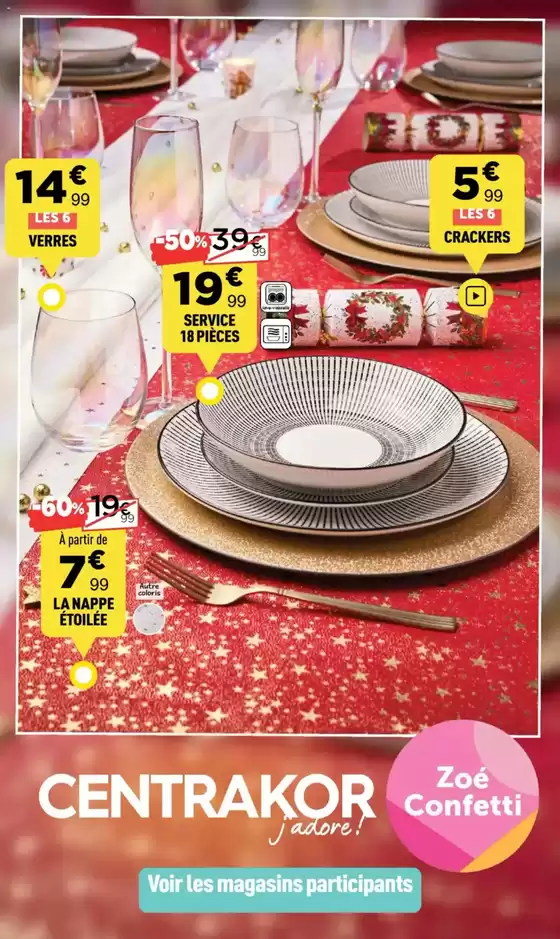Catalogue Centrakor à Saint-Fort-sur-Gironde | Noël | 2025-12-15T00:00:00.000Z - 2025-12-31T00:00:00.000Z