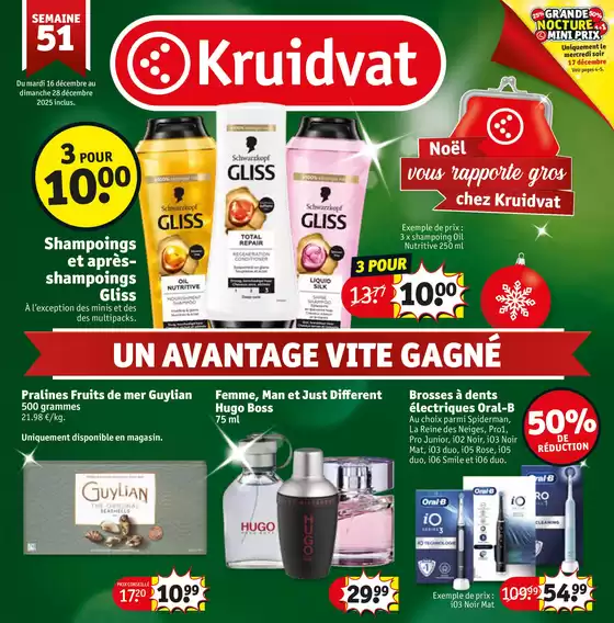 Catalogue Kruidvat à Liévin | UN AVANTAGE VITE GAGNÉ | 2025-12-16T00:00:00.000Z - 2025-12-28T00:00:00.000Z