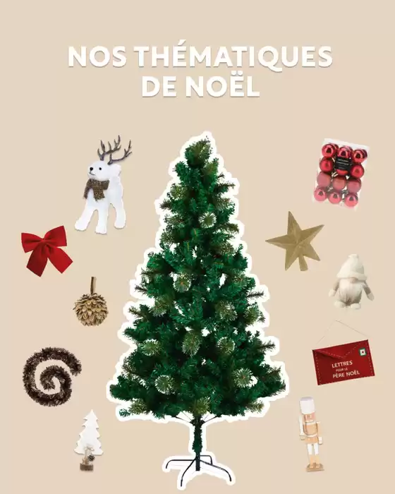 Catalogue Maxi Bazar à Le Grand-Quevilly | Thématique déco de Noël selon vos envies | 2025-12-15T00:00:00.000Z - 2025-12-25T00:00:00.000Z