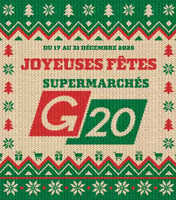 Catalogue G20 à Toulouse | JOYEUSES FÊTES | 2025-12-17T00:00:00.000Z - 2025-12-31T00:00:00.000Z