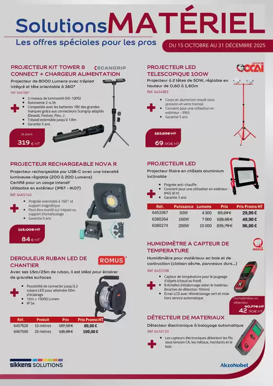 Catalogue Sikkens Solution à Colomiers | Solutions MATÉRIEL | 2025-12-16T00:00:00.000Z - 2025-12-31T00:00:00.000Z