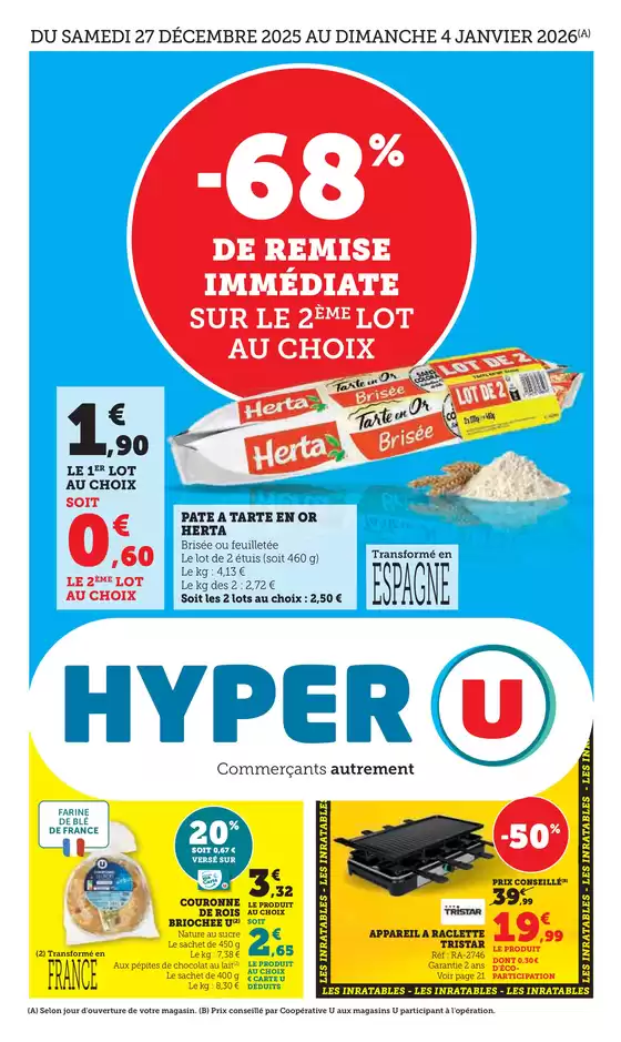 Catalogue Hyper U à Contest | Catalogue HYPER U | 2025-12-27T00:00:00.000Z - 2026-01-04T00:00:00.000Z