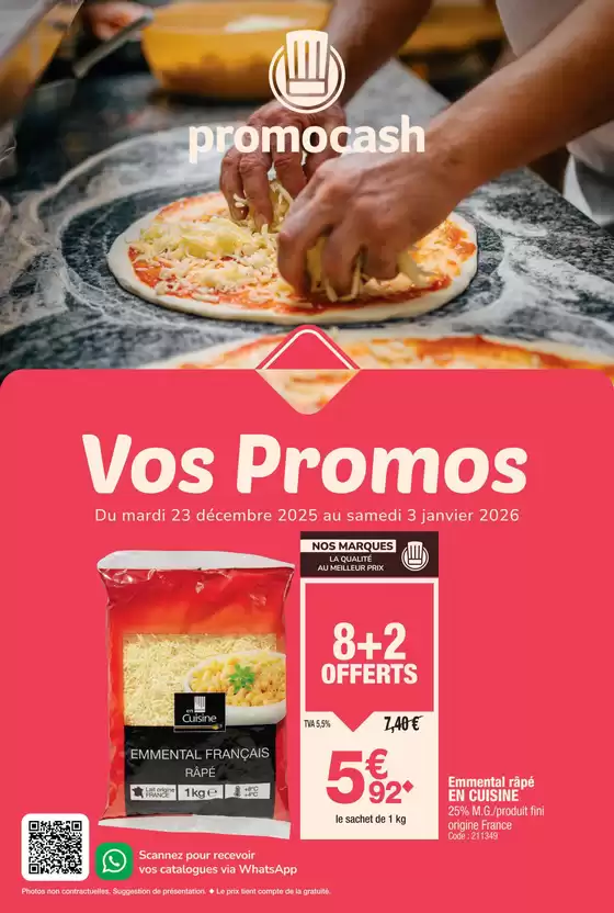 Catalogue Promocash | Vos Promos | 2025-12-23T00:00:00.000Z - 2026-01-03T00:00:00.000Z