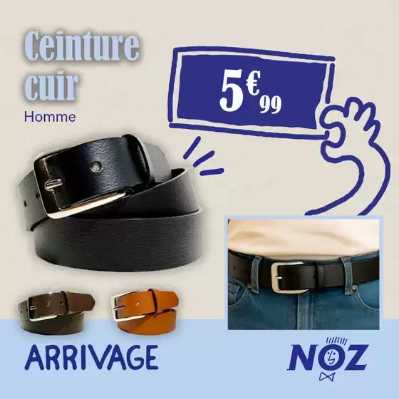 Catalogue Noz à Lanester | Ceinture cuir | 2025-12-17T00:00:00.000Z - 2025-12-24T00:00:00.000Z