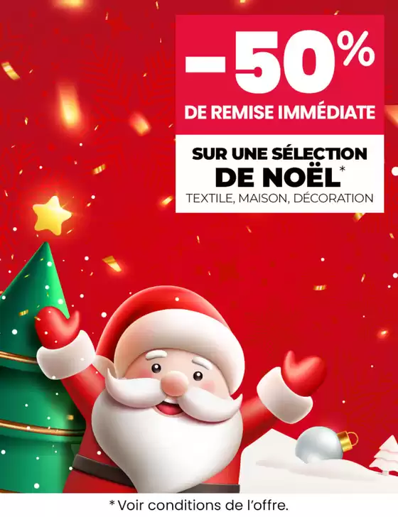 Catalogue Stokomani à Lillers | -50% sur une sélection de Noël | 2025-12-18T00:00:00.000Z - 2025-12-25T00:00:00.000Z