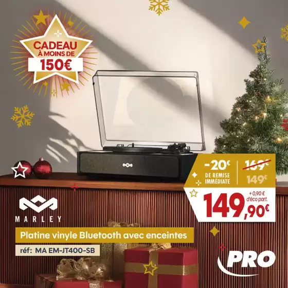 Catalogue PRO&Cie à Les Herbiers | Nos idées cadeaux à moins de 200 € !  | 2025-12-19T00:00:00.000Z - 2025-12-24T00:00:00.000Z