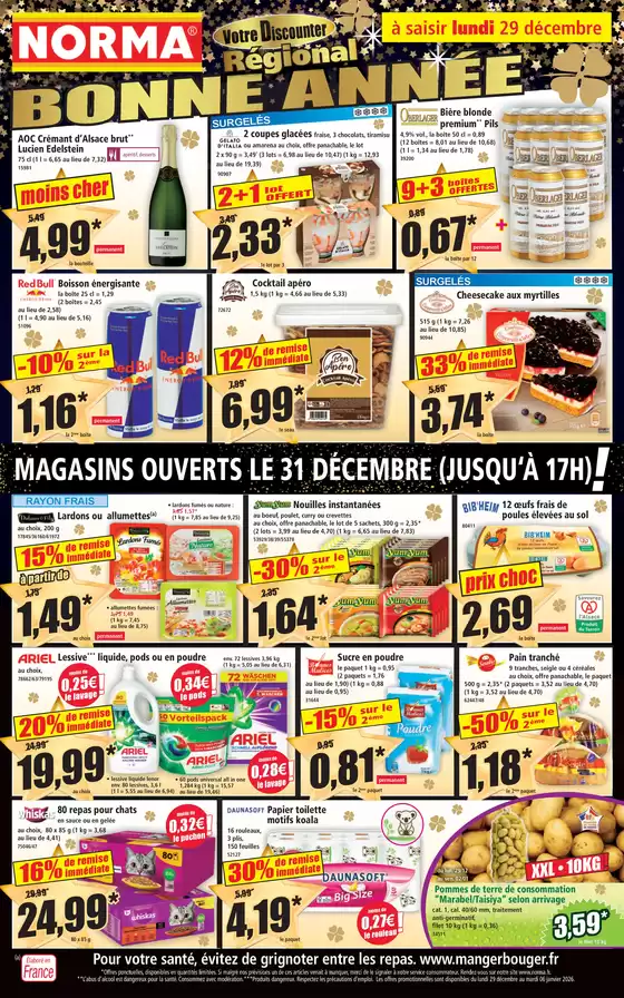 Catalogue Norma à Le Bouscat | Bonne Année | 2025-12-29T00:00:00.000Z - 2026-01-06T00:00:00.000Z