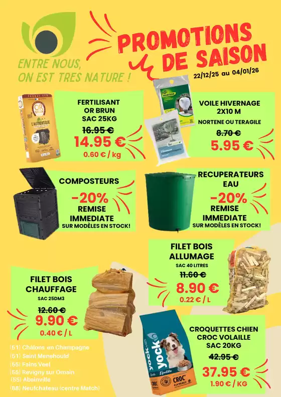 Catalogue Point Vert à Calais | Bonnes affaires et offres actuelles | 2025-12-22T00:00:00.000Z - 2026-01-04T00:00:00.000Z