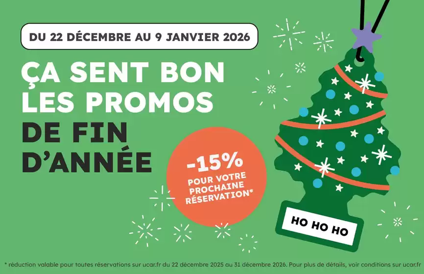 Catalogue Ucar à Dozulé | Pour les fêtes de fin d’année et bien au-delà, Ucar vous accompagne dans tous vos déplacements | 2025-12-23T00:00:00.000Z - 2026-01-09T00:00:00.000Z