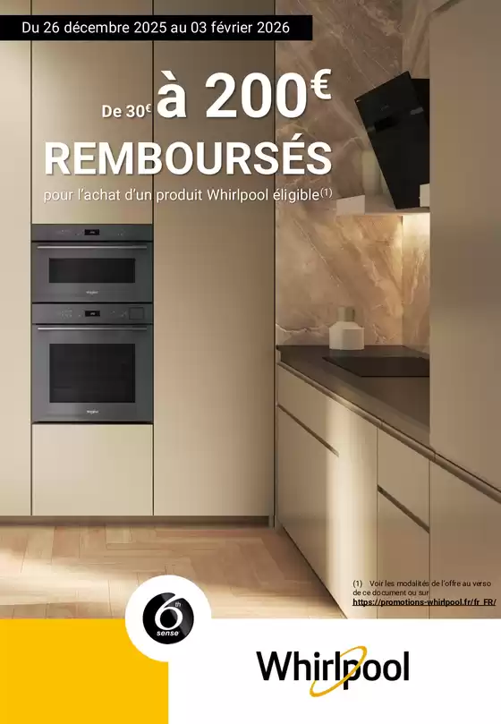 Catalogue MDA à Créteil | 4876 PPT MODALITES MDA ODR XXXX WHIRLPOOL POUVOIR ACHAT 1 | 2025-12-26T00:00:00.000Z - 2026-02-03T00:00:00.000Z