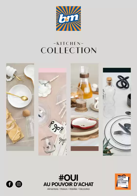 Catalogue B&M à Marconnelle | Art de la table | 2025-12-29T00:00:00.000Z - 2026-02-02T00:00:00.000Z