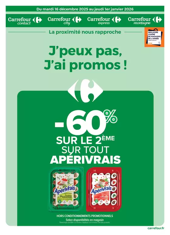 Catalogue Carrefour Express à La Clayette | Nos meilleures offres pour vous | 2025-12-24T00:00:00.000Z - 2026-01-01T00:00:00.000Z