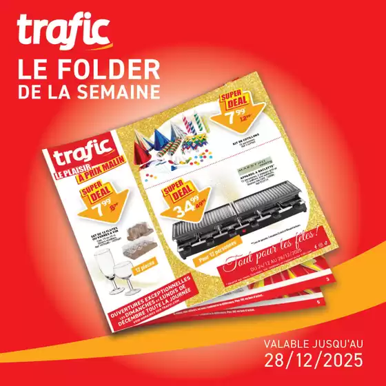 Catalogue Trafic à Lannilis | Il est là, tout frais, tout malin  | 2025-12-24T00:00:00.000Z - 2025-12-28T00:00:00.000Z