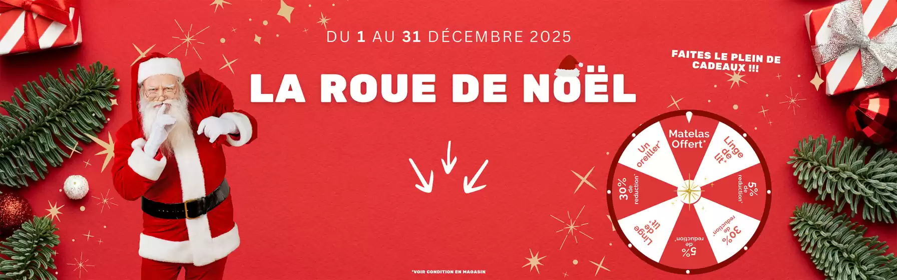 Catalogue Ma Literie à Limoges | La route de Noël | 2025-12-26T00:00:00.000Z - 2025-12-31T00:00:00.000Z
