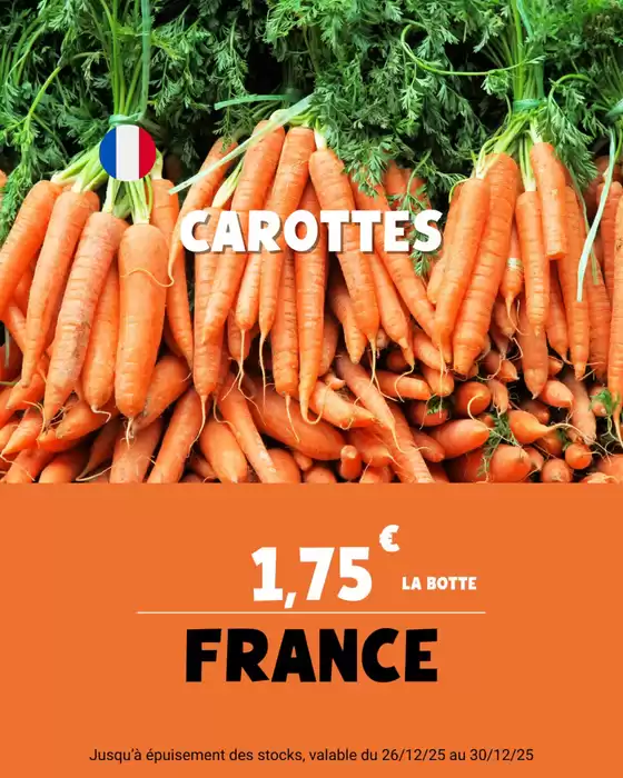Catalogue Nous anti gaspi | Une jolie sélection de légumes en promo à partir d'aujourd'hui | 2025-12-26T00:00:00.000Z - 2025-12-30T00:00:00.000Z