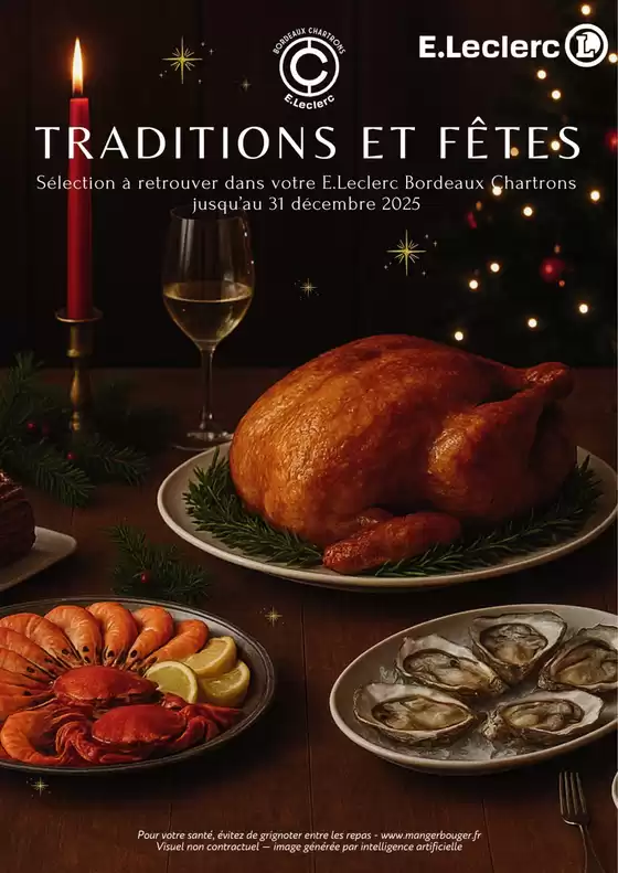 Catalogue E.Leclerc à Fort-Mahon-Plage | CATALOGUE FIN 2025 - BORDEAUX CHARTRONS | 2025-12-25T00:00:00.000Z - 2025-12-31T00:00:00.000Z