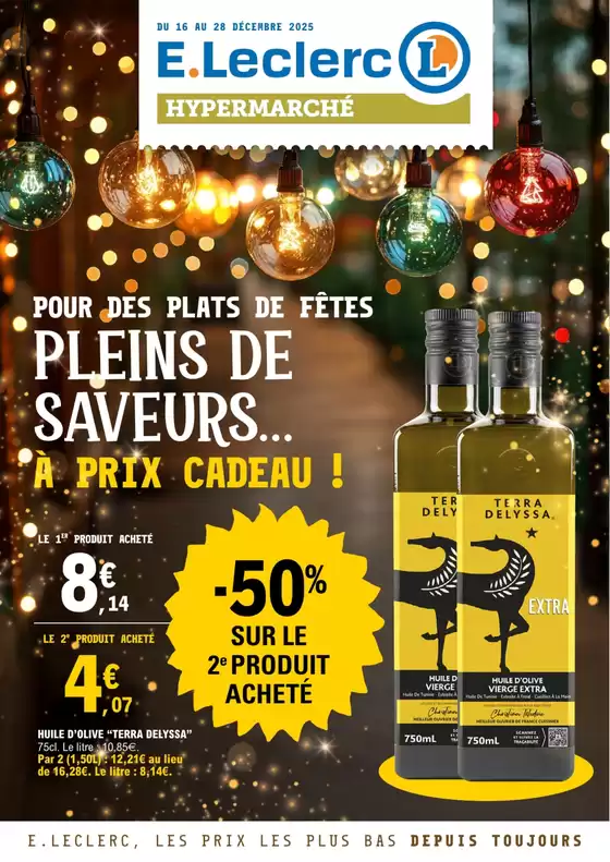 Catalogue E.Leclerc à Fort-Mahon-Plage | 25C026LR | 2025-12-16T00:00:00.000Z - 2025-12-28T00:00:00.000Z