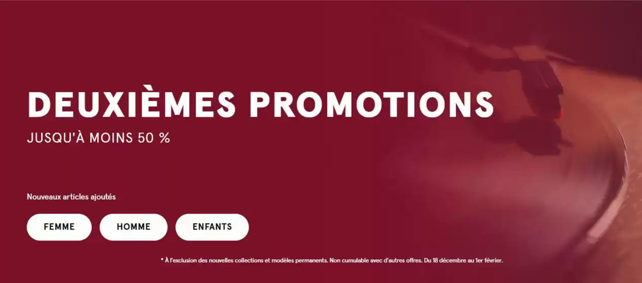 Catalogue Pepe Jeans à Montereau-Fault-Yonne | DEUXIÈMES PROMOTIONS Jusqu'à moins 50 % | 2025-12-29T00:00:00.000Z - 2026-02-01T00:00:00.000Z