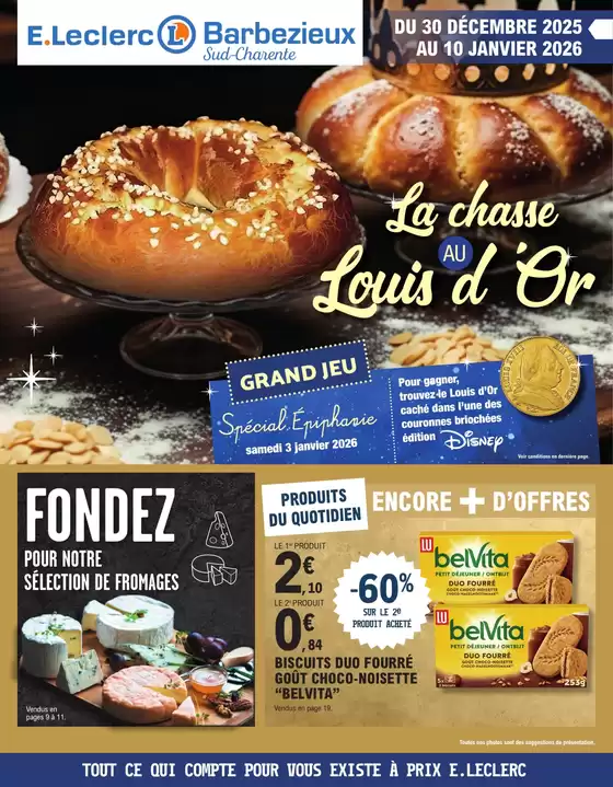 Catalogue E.Leclerc à Cers | TRAFIC POUVOIR DACHAT 14 | 2025-12-30T00:00:00.000Z - 2026-01-10T00:00:00.000Z