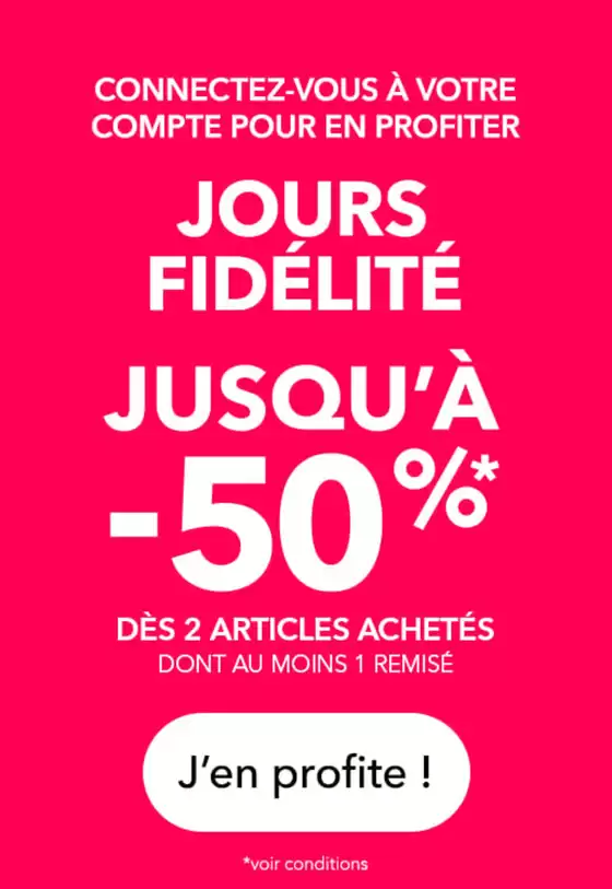 Catalogue Grain de malice à Portet-sur-Garonne | Jours Fidélité : jusqu’à -50% dès 2 articles achetés | 2025-12-29T00:00:00.000Z - 2025-12-31T00:00:00.000Z