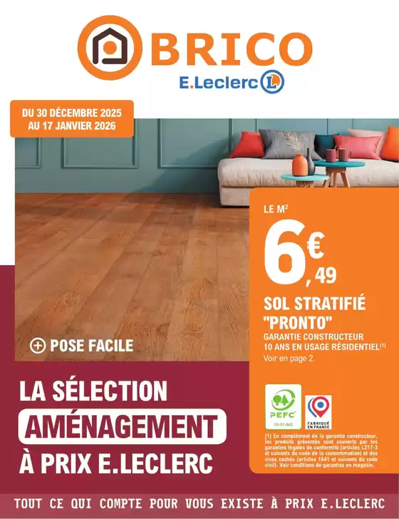 Catalogue E.Leclerc Brico à Monswiller | Trafic Brico 1 | 2025-12-30T00:00:00.000Z - 2026-01-17T00:00:00.000Z
