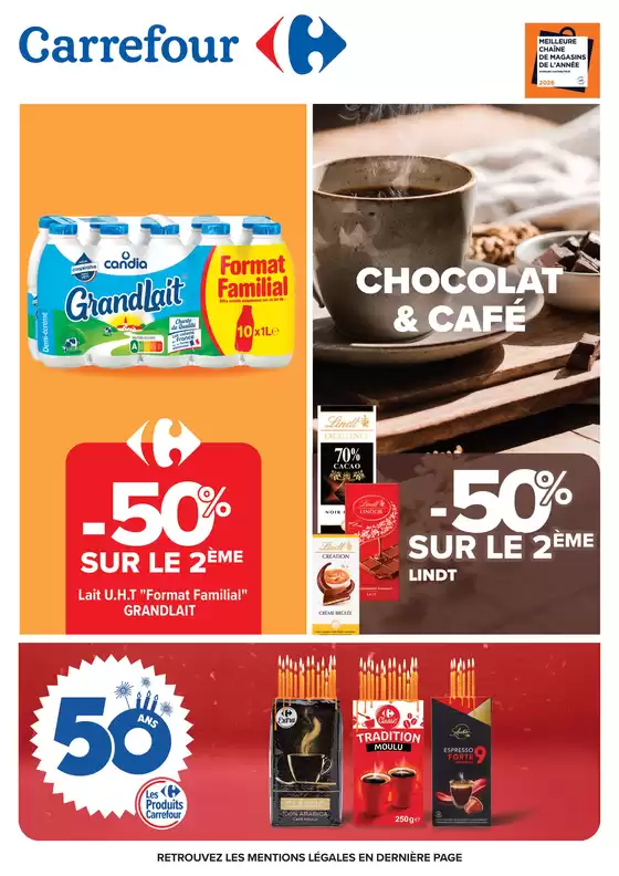 Catalogue Carrefour Drive à  | CHOCOLAT ET CAFÉ | 2026-01-06T00:00:00.000Z - 2026-01-19T00:00:00.000Z