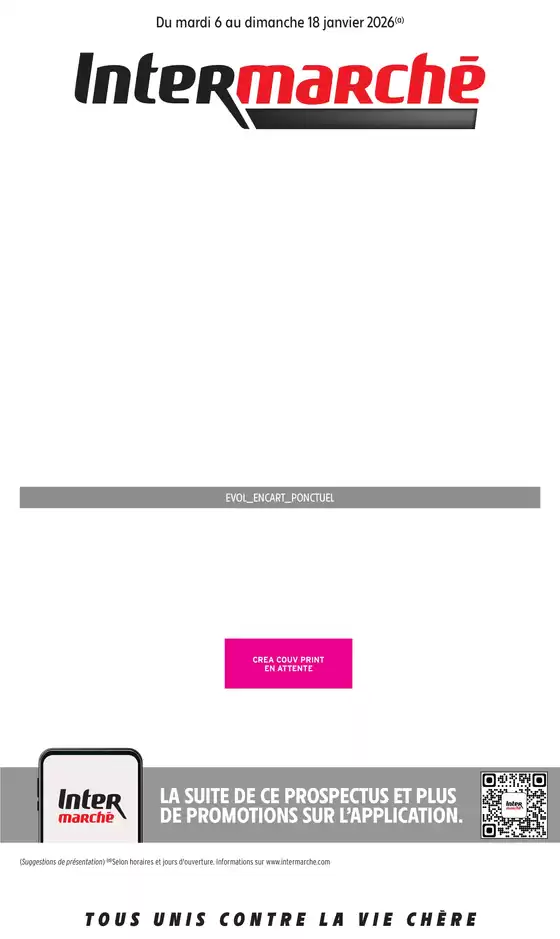 Catalogue Intermarché Contact à | TF JANVIER 2 REGIONALISE | 2026-01-06T00:00:00.000Z - 2026-01-18T00:00:00.000Z