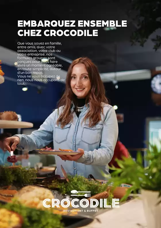Catalogue Crocodile à Perrogney-les-Fontaines | EMBARQUEZ ENSEMBLE CHEZ CROCODILE | 2025-12-30T00:00:00.000Z - 2026-01-31T00:00:00.000Z