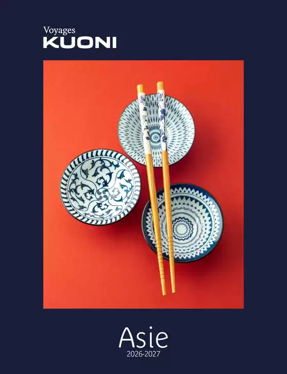 Catalogue Kuoni à Monflanquin | ASIE 2026-2027 | 2025-12-30T00:00:00.000Z - 2027-01-31T00:00:00.000Z