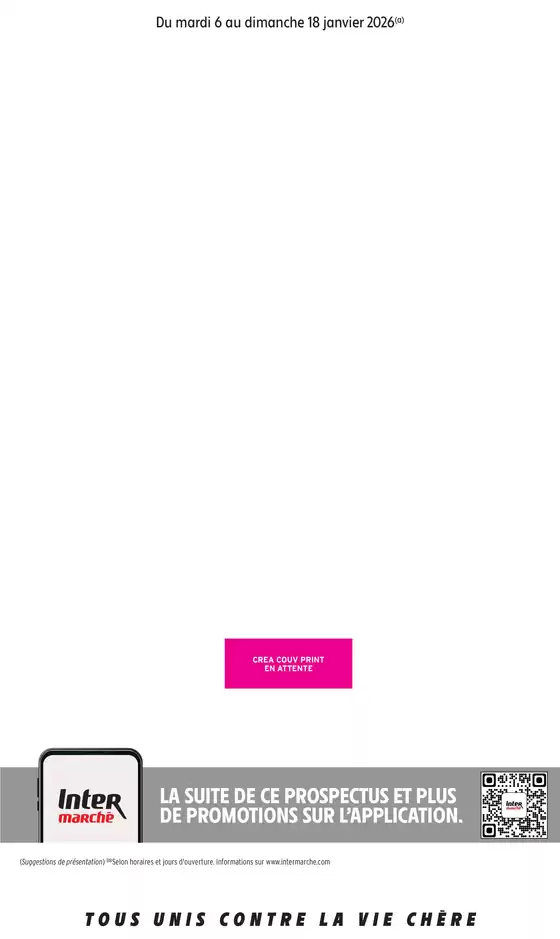 Catalogue Intermarché Hyper à Lorgues | TF JANVIER 2 REGIONALISE | 2026-01-06T00:00:00.000Z - 2026-01-18T00:00:00.000Z