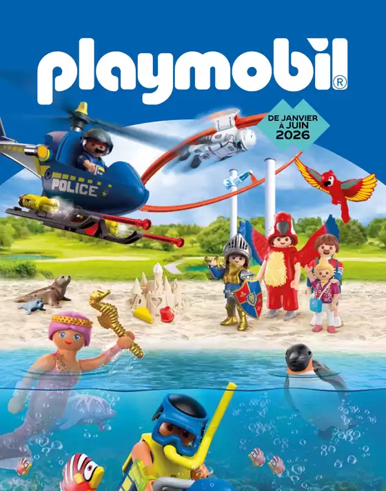 Catalogue Playmobil à La Côte-Saint-André | JANVIER - JUIN 2026 | 2026-01-01T00:00:00.000Z - 2026-06-30T00:00:00.000Z