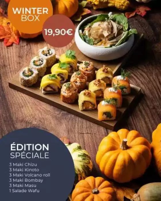 Catalogue Eat Sushi à Lagny-sur-Marne | Winter box | 2026-01-02T00:00:00.000Z - 2026-01-16T00:00:00.000Z