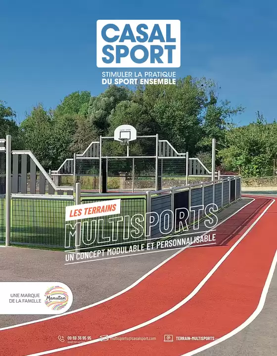Catalogue Casal Sport à La Teste-de-Buch | Les Terrains Multisports | 2026-01-02T00:00:00.000Z - 2026-07-31T00:00:00.000Z