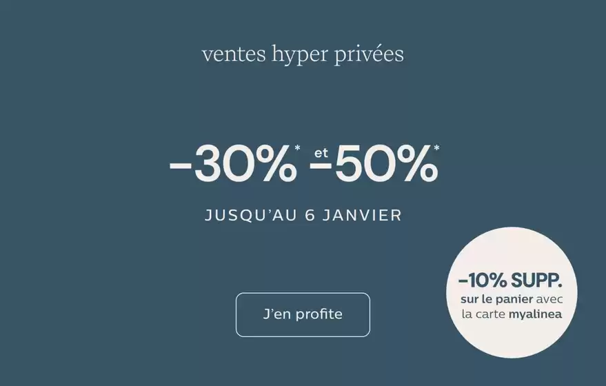 Catalogue Alinéa à Meythet | Ventes hyper privées | 2026-01-02T00:00:00.000Z - 2026-01-06T00:00:00.000Z