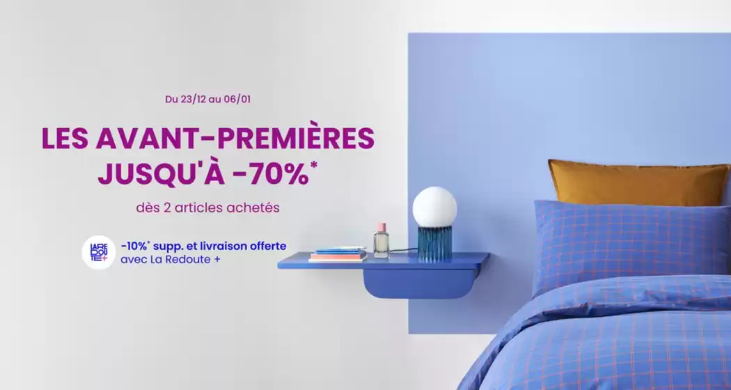 Catalogue La Redoute à Montigny-le-Bretonneux | Les avant premières | 2026-01-02T00:00:00.000Z - 2026-01-06T00:00:00.000Z
