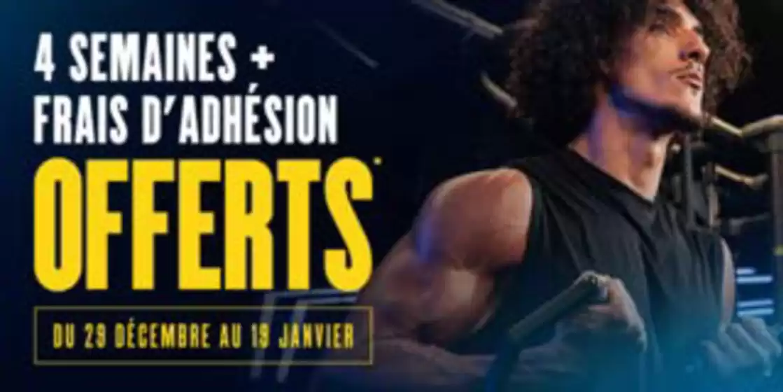 Catalogue Fitness Park à Meribel Mottaret | 4 semaines + Frais d'adhésion offerts | 2026-01-02T00:00:00.000Z - 2026-01-19T00:00:00.000Z