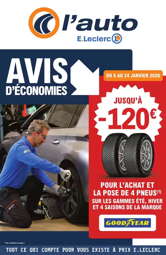 Catalogue E.Leclerc L'Auto à Brive-la-Gaillarde | AVIS DECONOMIE | 2026-01-06T00:00:00.000Z - 2026-01-24T00:00:00.000Z