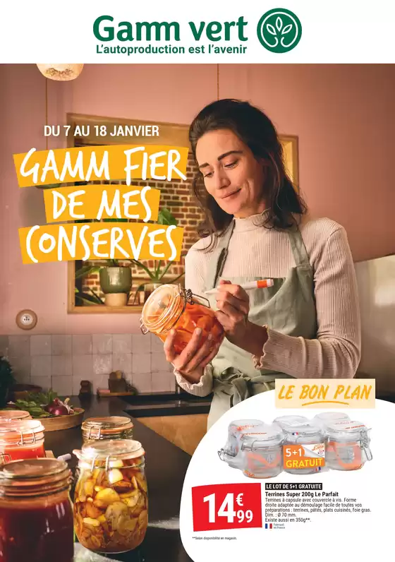 Catalogue Gamm vert à Couiza | GAMM FIER DE MES CONSERVES | 2026-01-05T00:00:00.000Z - 2026-01-18T00:00:00.000Z