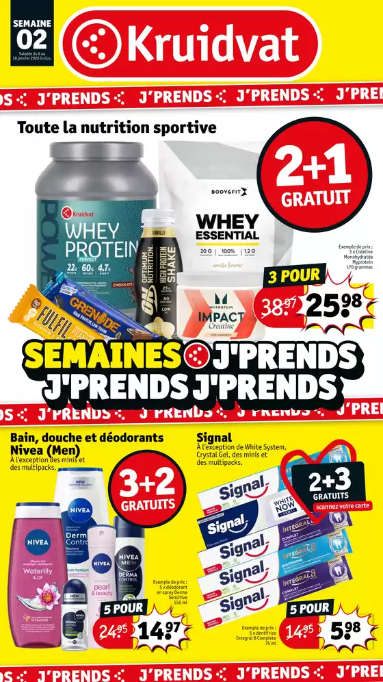 Catalogue Kruidvat à Lyon | Semaines J'Prends | 2026-01-06T00:00:00.000Z - 2026-01-18T00:00:00.000Z