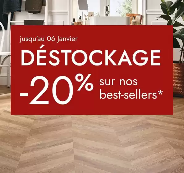 Catalogue Saint Maclou | Déstockage sur nos best-sellers | 2026-01-05T00:00:00.000Z - 2026-01-06T00:00:00.000Z
