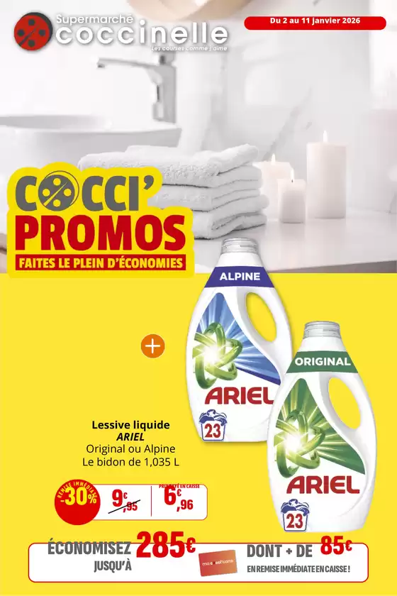 Catalogue Coccinelle Supermarché à | Catalogue Coccinelle Supermarché | 2026-01-02T00:00:00.000Z - 2026-01-11T00:00:00.000Z