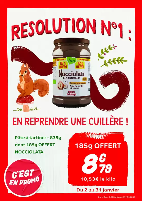 Catalogue Bio c'Bon à Libourne | Les bons plans de janvier | 2026-01-06T00:00:00.000Z - 2026-01-31T00:00:00.000Z