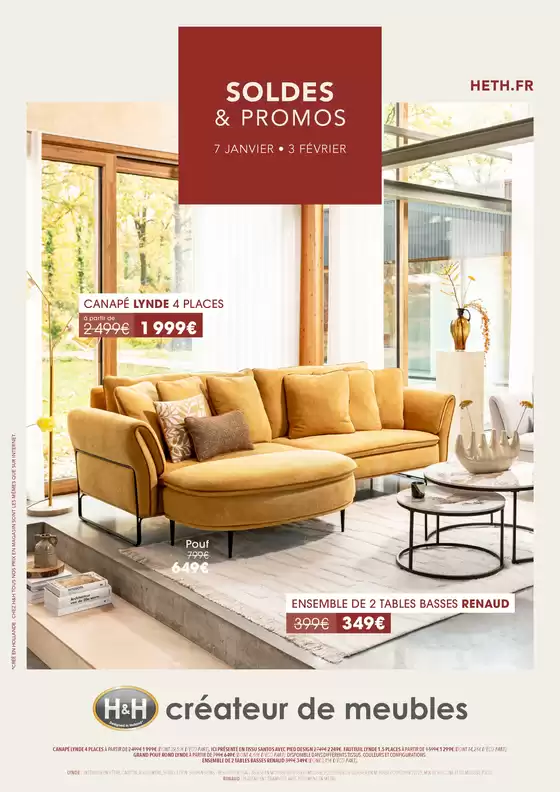 Catalogue H&H à Nancy | SOLDES & PROMOS | 2026-01-07T00:00:00.000Z - 2026-02-03T00:00:00.000Z