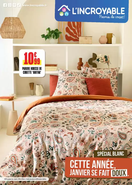 Catalogue L'incroyable à Nancy | Cette année, janvier se fait doux. | 2026-01-07T00:00:00.000Z - 2026-01-18T00:00:00.000Z