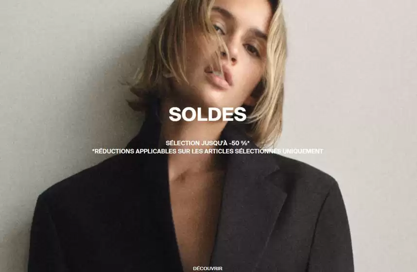 Catalogue COS à Paris | SOLDES jusqu'à -50 %  | 2026-01-07T00:00:00.000Z - 2026-02-03T00:00:00.000Z